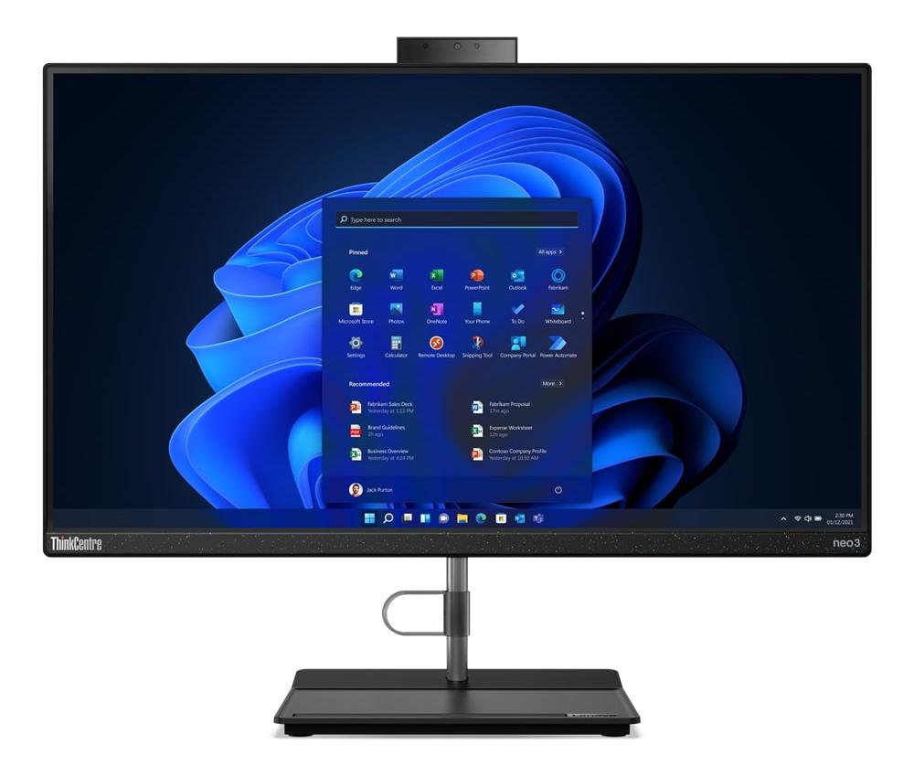 Моноблок Lenovo ThinkCentre neo 30a 24 12CE004GRU 23.8" Raven Black