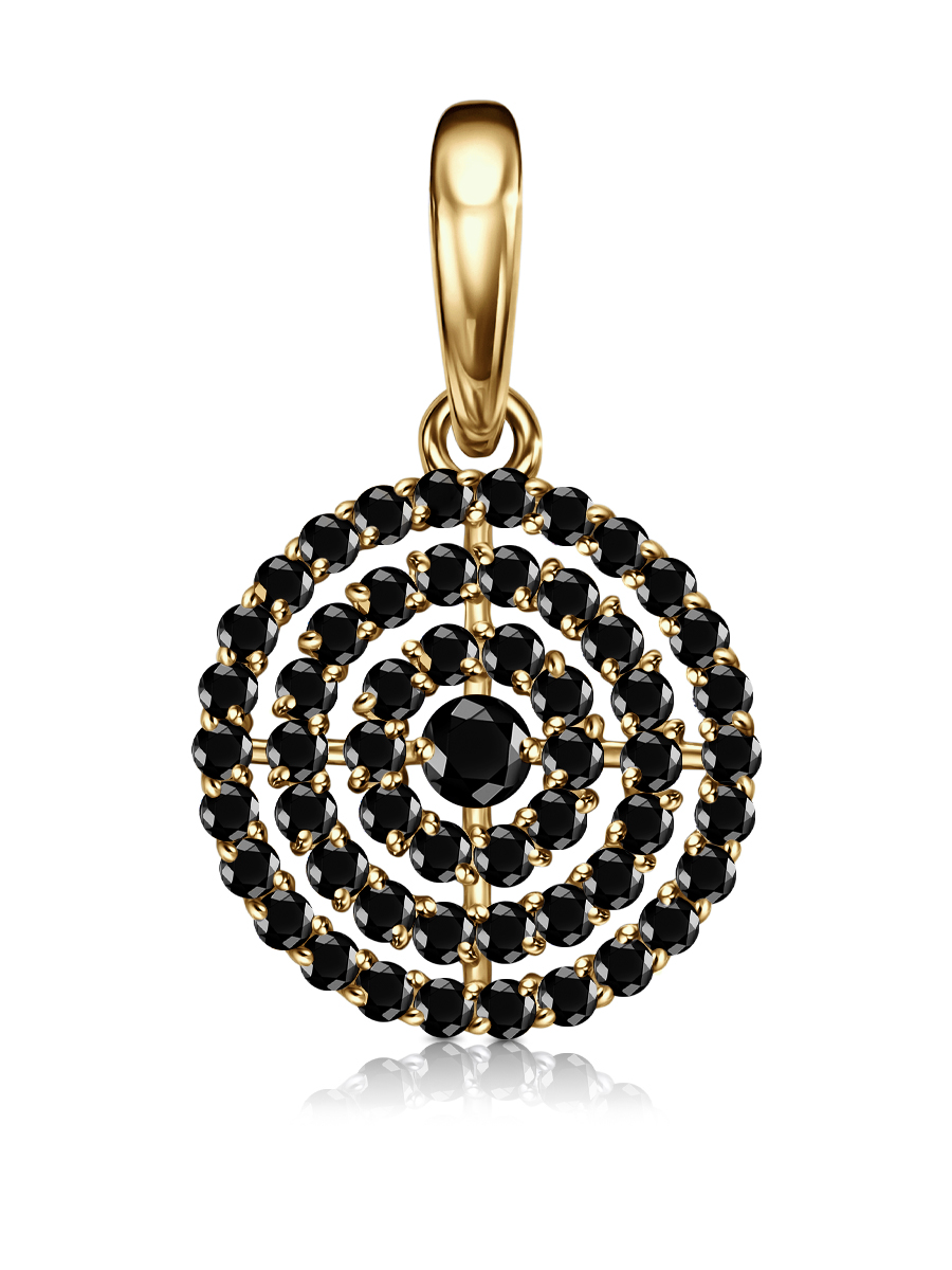 Подвеска Veronika Jewelry П334-3660Ч0 золото 0.92гр купить,95000