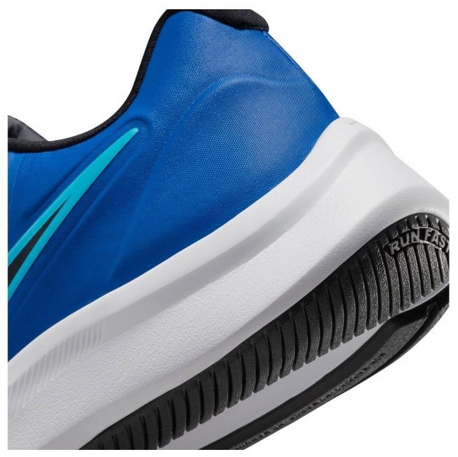 Кроссовки Nike Star Runner 3 (GS) DA2776-012 graphite/blue 35.5 купить,NaN