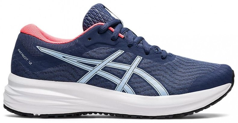 Кроссовки Asics Patriot 12 Gs 1014A139-410 blue 36 купить,NaN