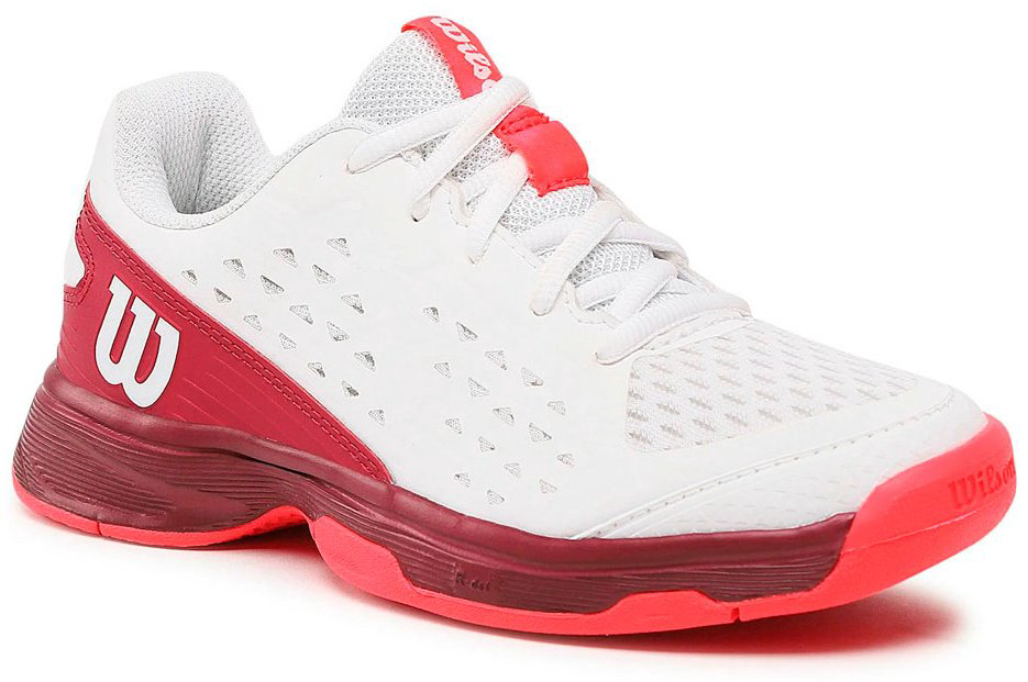 Кроссовки Wilson Rush Pro WRS330410 white/red 29.5 купить,NaN