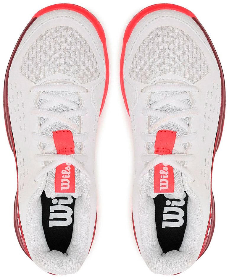 Кроссовки Wilson Rush Pro WRS330410 white/red 29.5 купить,NaN