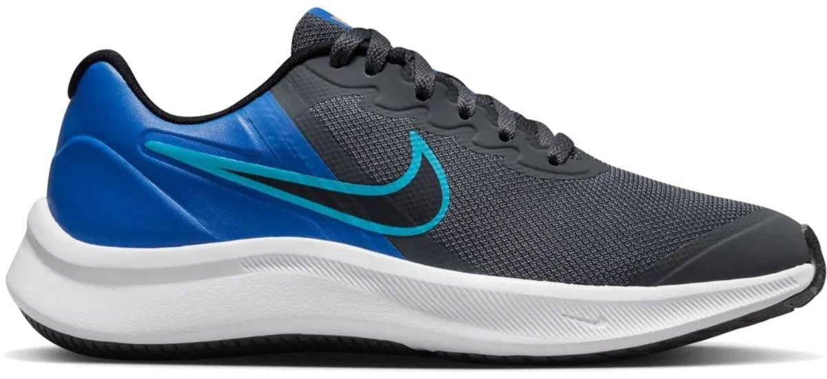 Кроссовки Nike Star Runner 3 (GS) DA2776-012 graphite/blue 34.5 купить,NaN