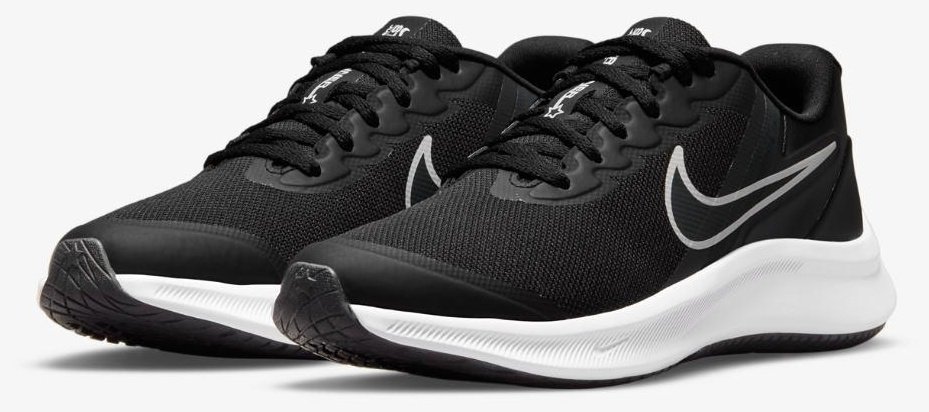 Кроссовки Nike Star Runner 3 DA2776-003 black 35 купить,NaN