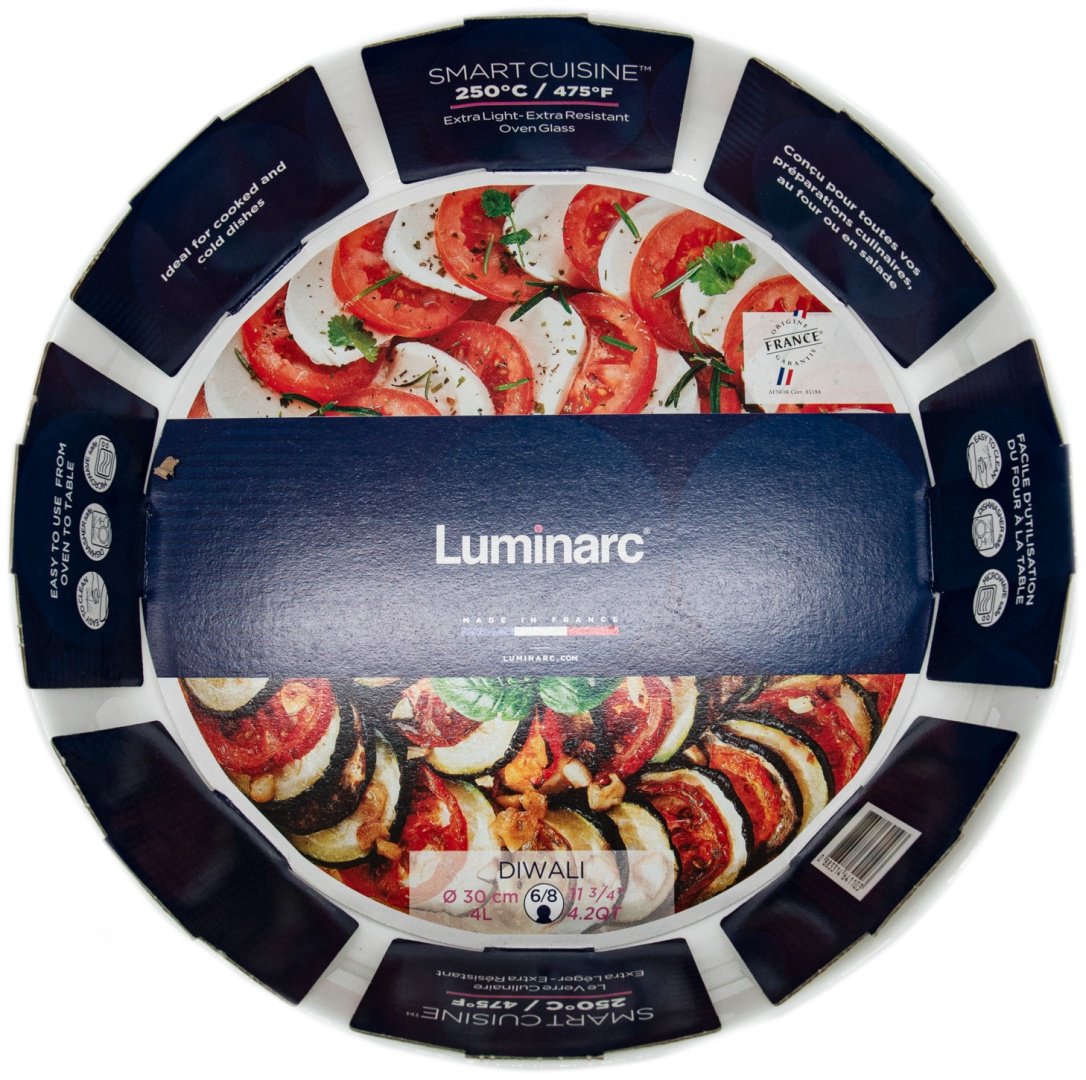 Блюдо Luminarc Diwali 1 шт, стекло, 30х30 см купить,NaN