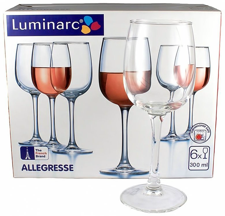 Набор бокалов Luminarc 300 мл, стекло, 6 шт купить,NaN