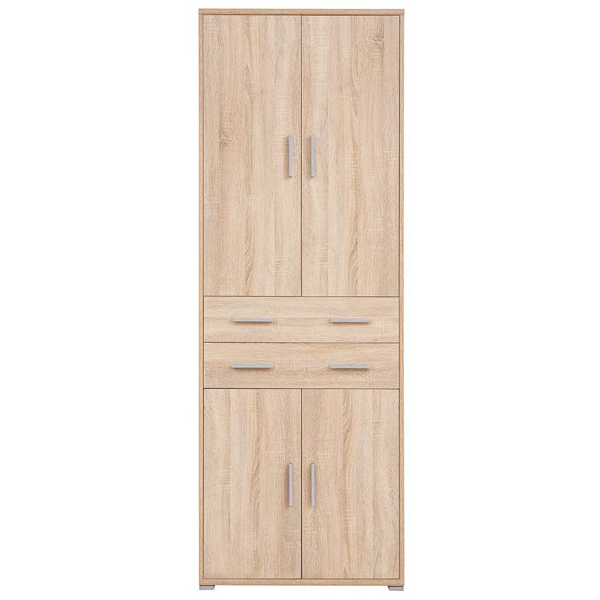 Стеллаж Gerbor Офис Лайн 022 REG 4D2S/220 дуб сонома купить,NaN