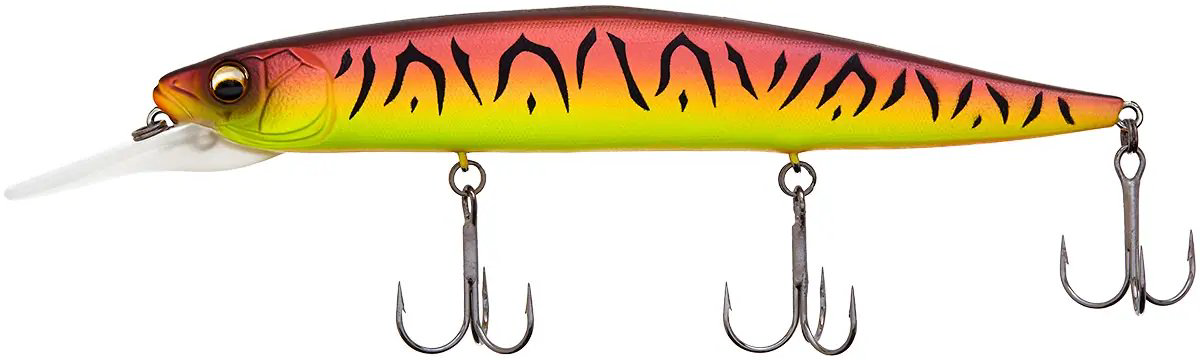 Воблер Imakatsu Gekiasa III IK Jerk 130SP  21 гр 130 мм Matt Red Hot Tiger