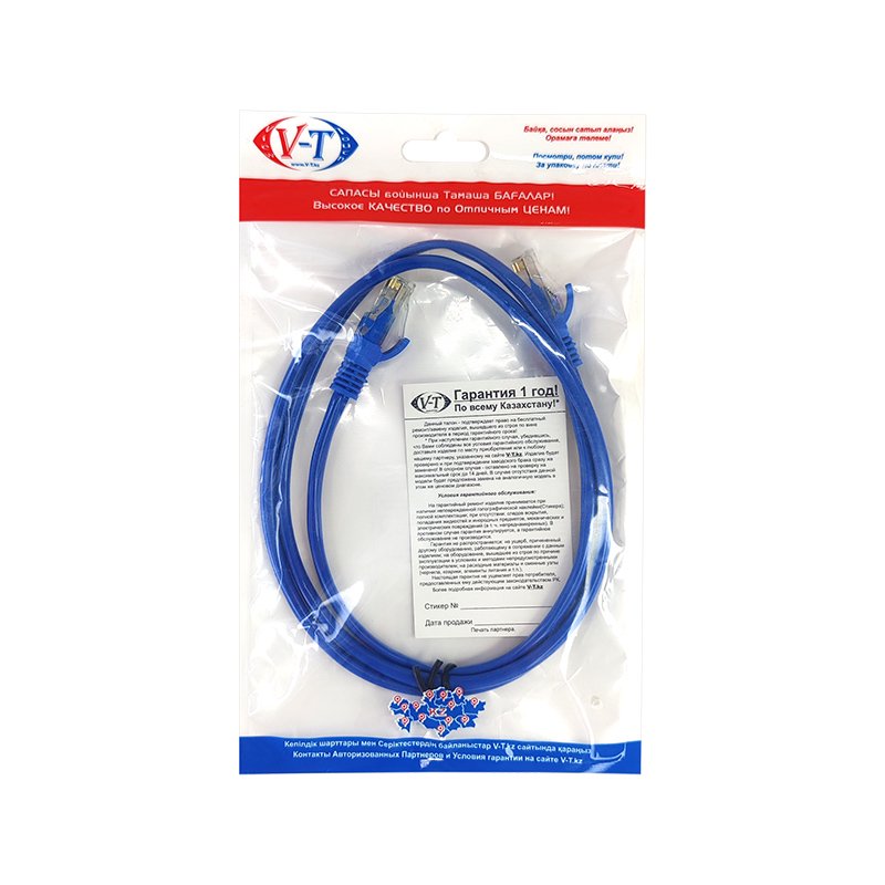 Patch-Cord ViTi UTP5E ViTi 5E- 2m синий - ForteMarket Patch-Cord ViTi UTP5E ViTi 5E- 2m синий купить,0