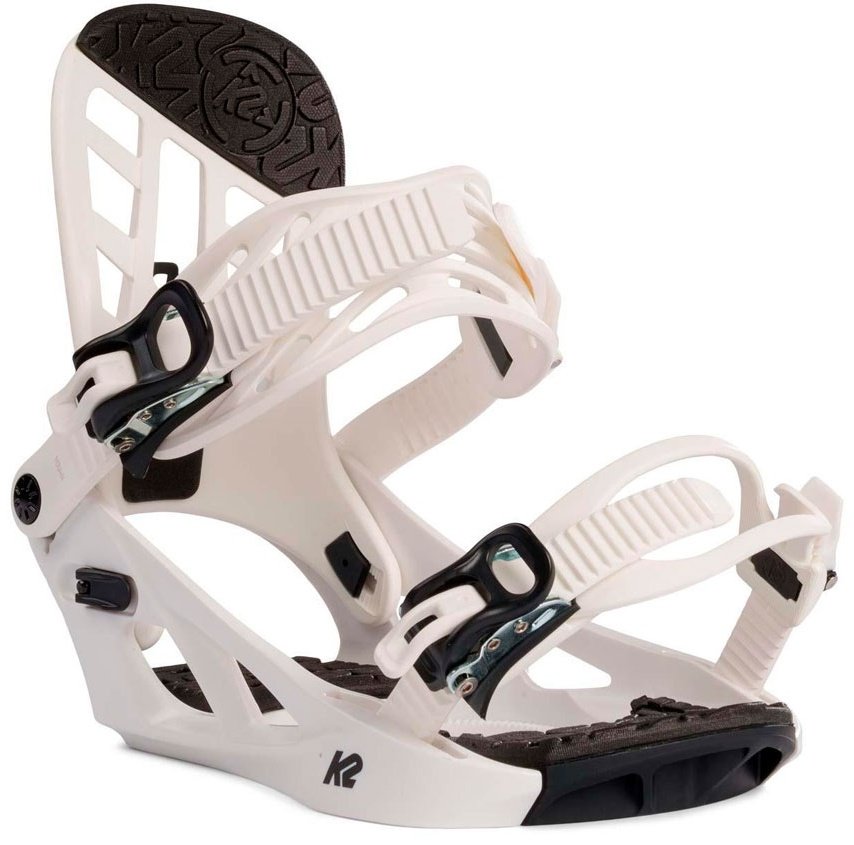 Крепление K2 крепления сноубордические детские YOU+H - 2023 (M, white)
