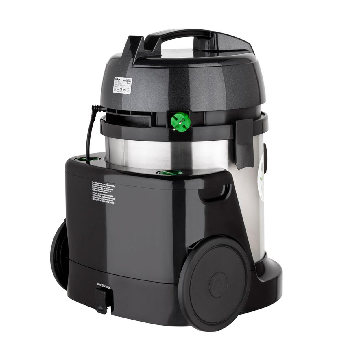 Моющий пылесос Fakir Deluxe 9800 Oko Fakir Hausgeräte черно-зеленый