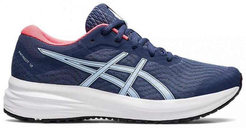 Кроссовки Asics Patriot 12 Gs 1014A139-410 blue 35.5 купить,NaN