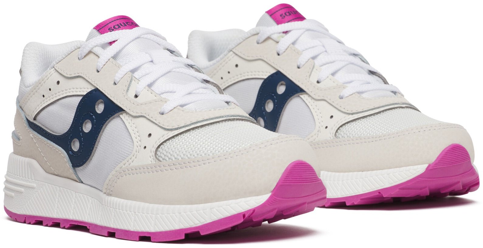 Кроссовки Saucony Eclipse Kd white/pink 36