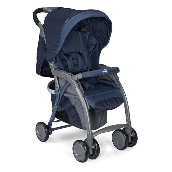 Коляска прогулочная Chicco Simplicity Blue Passion купить,NaN