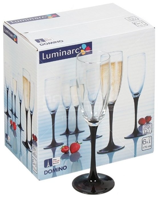 Набор бокалов Luminarc 170 мл, стекло, 6 шт