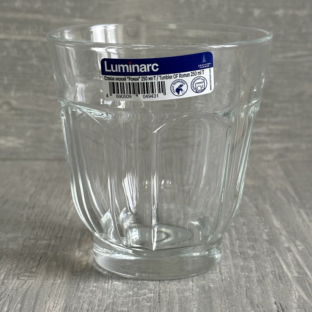 Набор стаканов Luminarc 250 мл, закаленное стекло, 6 шт купить,NaN