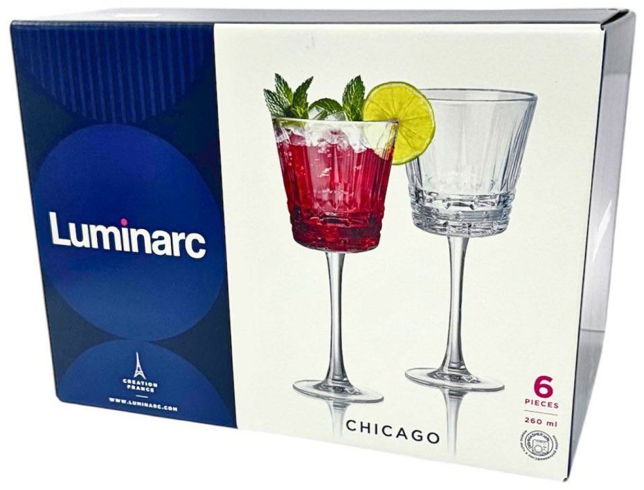 Набор бокалов Luminarc 260 мл, стекло, 6 шт купить,NaN