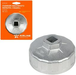 Фильтросъемник Съемник масляного фильтра AIRLINE чашечный AT-FC-01 1 шт