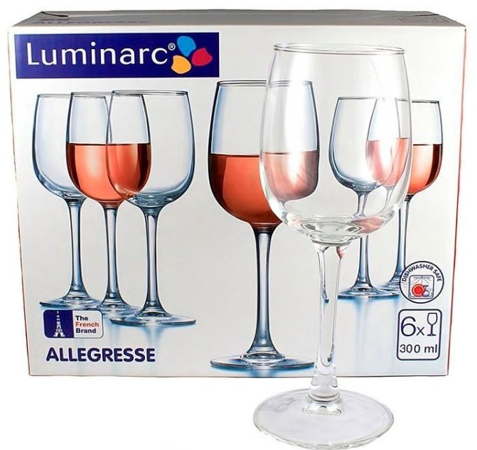 Набор бокалов Luminarc 300 мл, стекло, 6 шт купить,NaN