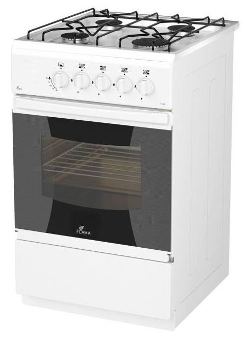 Плита газовая Flama RG24019-W белая