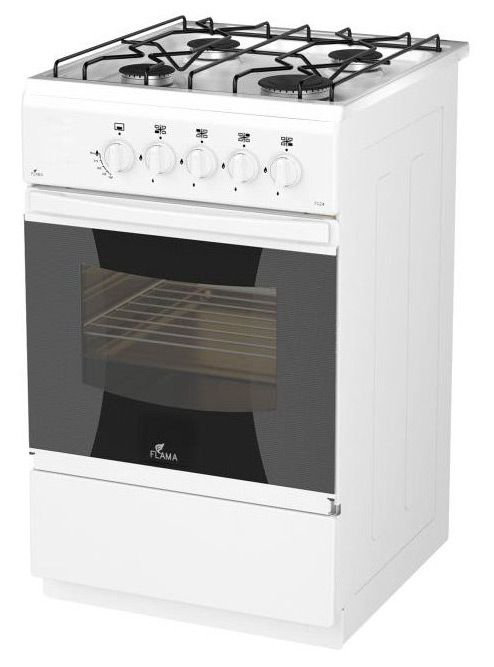 Плита газовая Flama RG24019-W белая