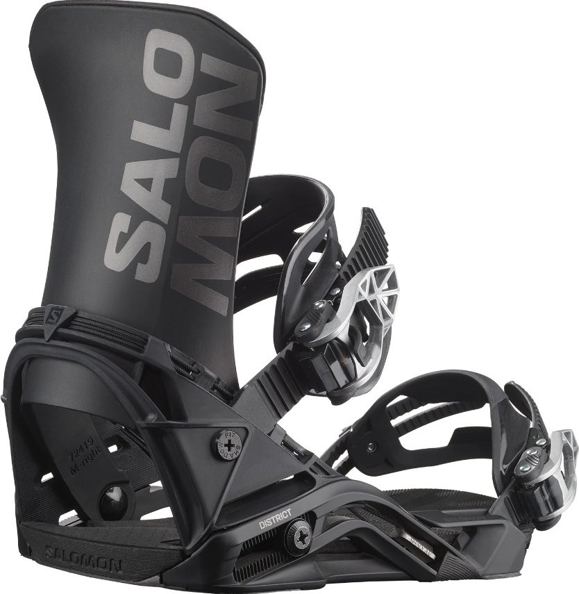 Крепление Salomon District/L47647000 2024 черный M