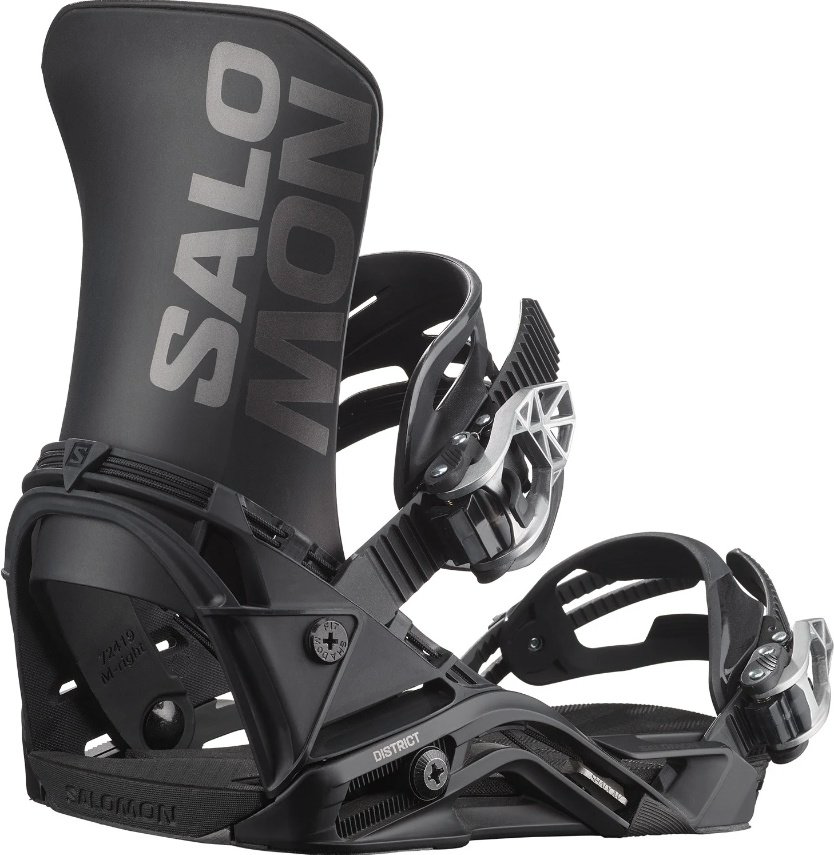 Крепление Salomon District/L47647000 2024 черный M