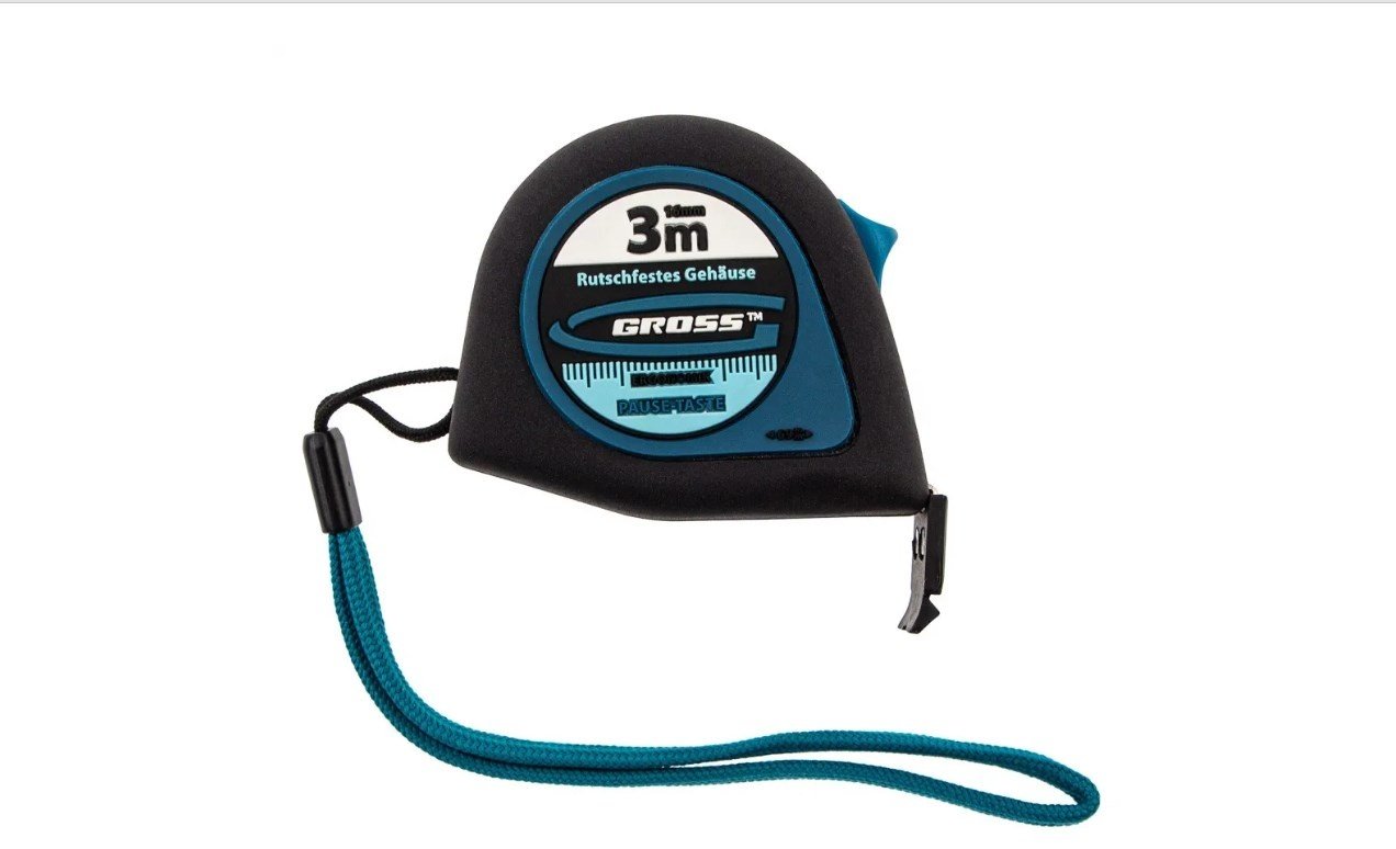Gross рулетка бытовая Ergonomisch 31101, 3 м х 16 мм купить,2450