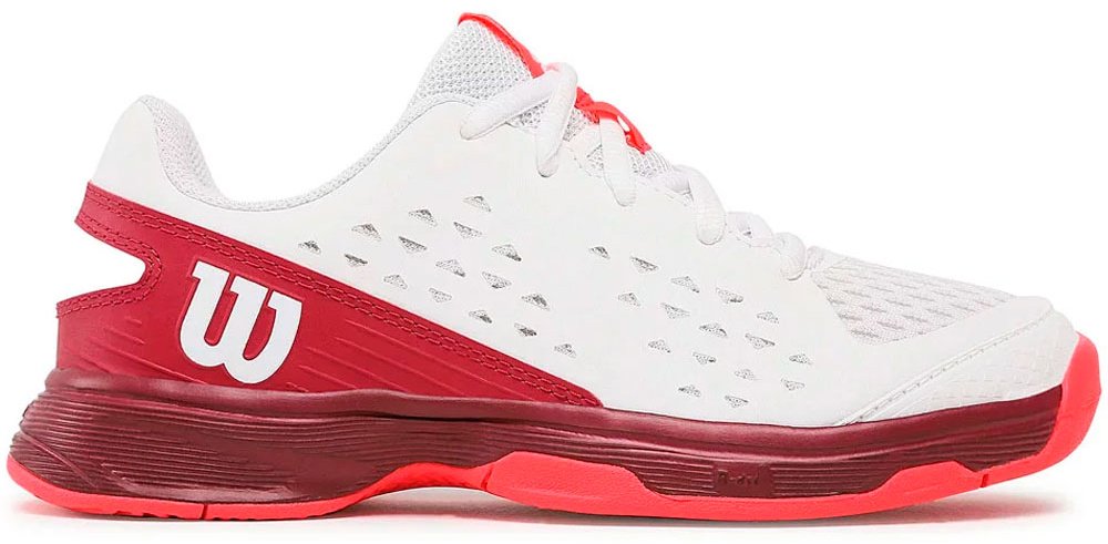 Кроссовки Wilson Rush Pro WRS330410 white/red 27.5 купить,NaN
