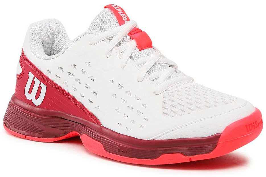 Кроссовки Wilson Rush Pro WRS330410 white/red 27.5 купить,NaN