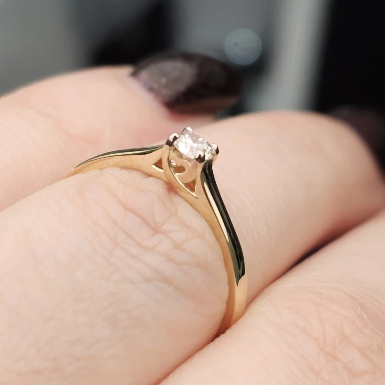 Кольцо Deimantas 108092965 16,5р 1,34гр 0,15ct. купить,NaN