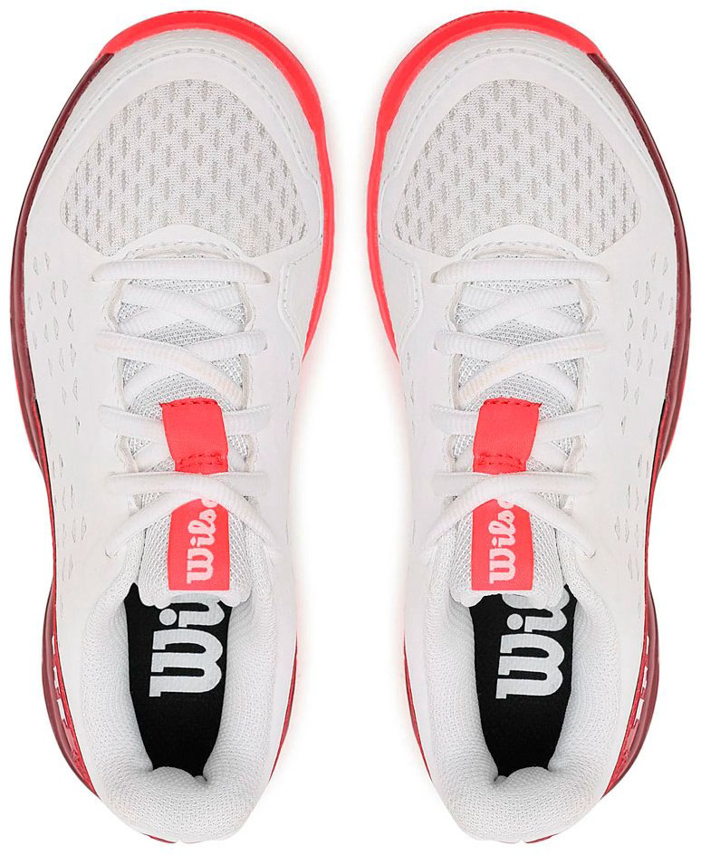 Кроссовки Wilson Rush Pro WRS330410 white/red 27.5 купить,NaN