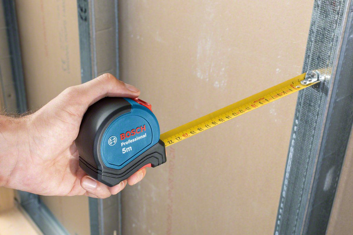 Bosch рулетка строительная 1600A016BH, 5 м х 27 мм купить,10550