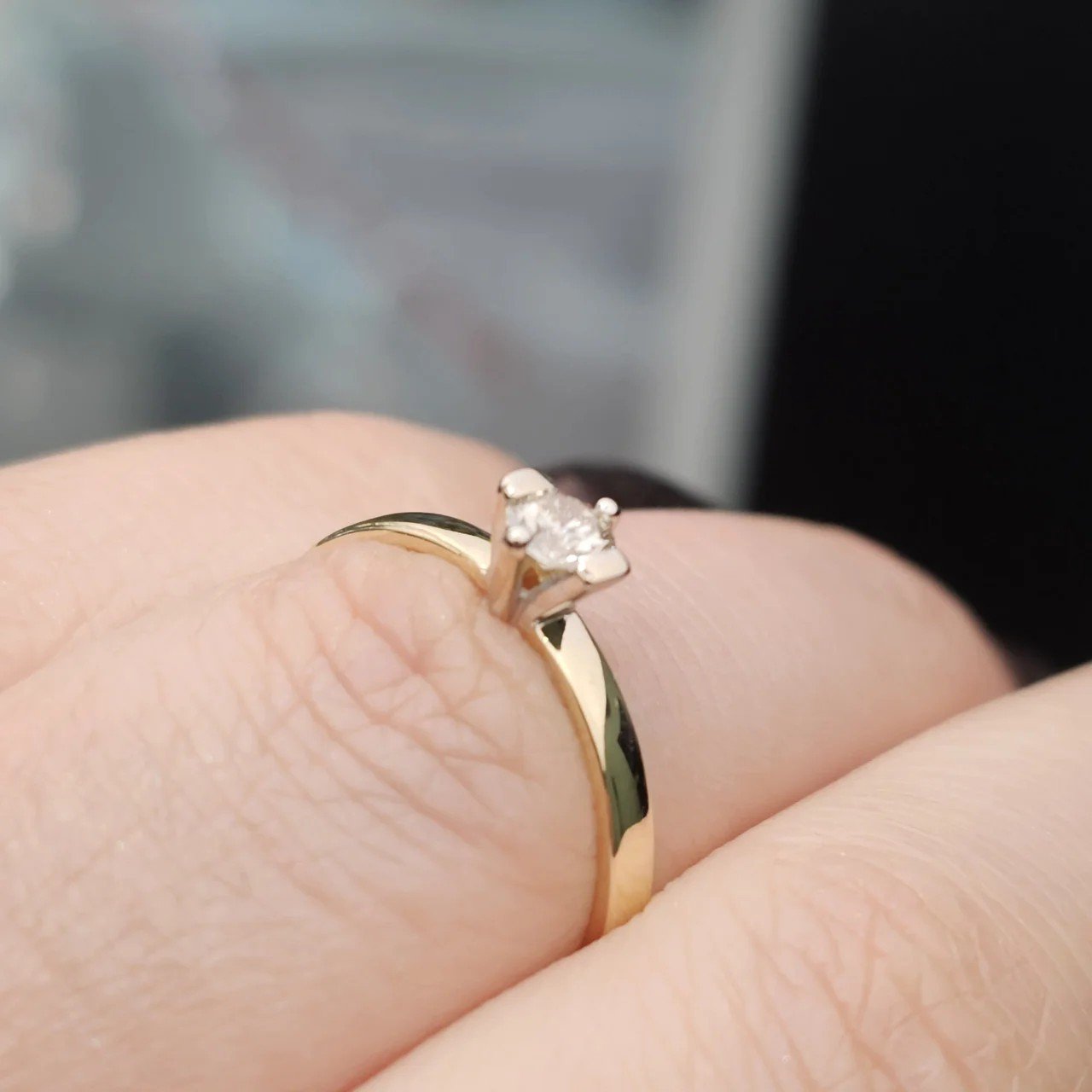 Кольцо Deimantas 108092946 16,5р 1,28гр 0,20ct. купить,NaN