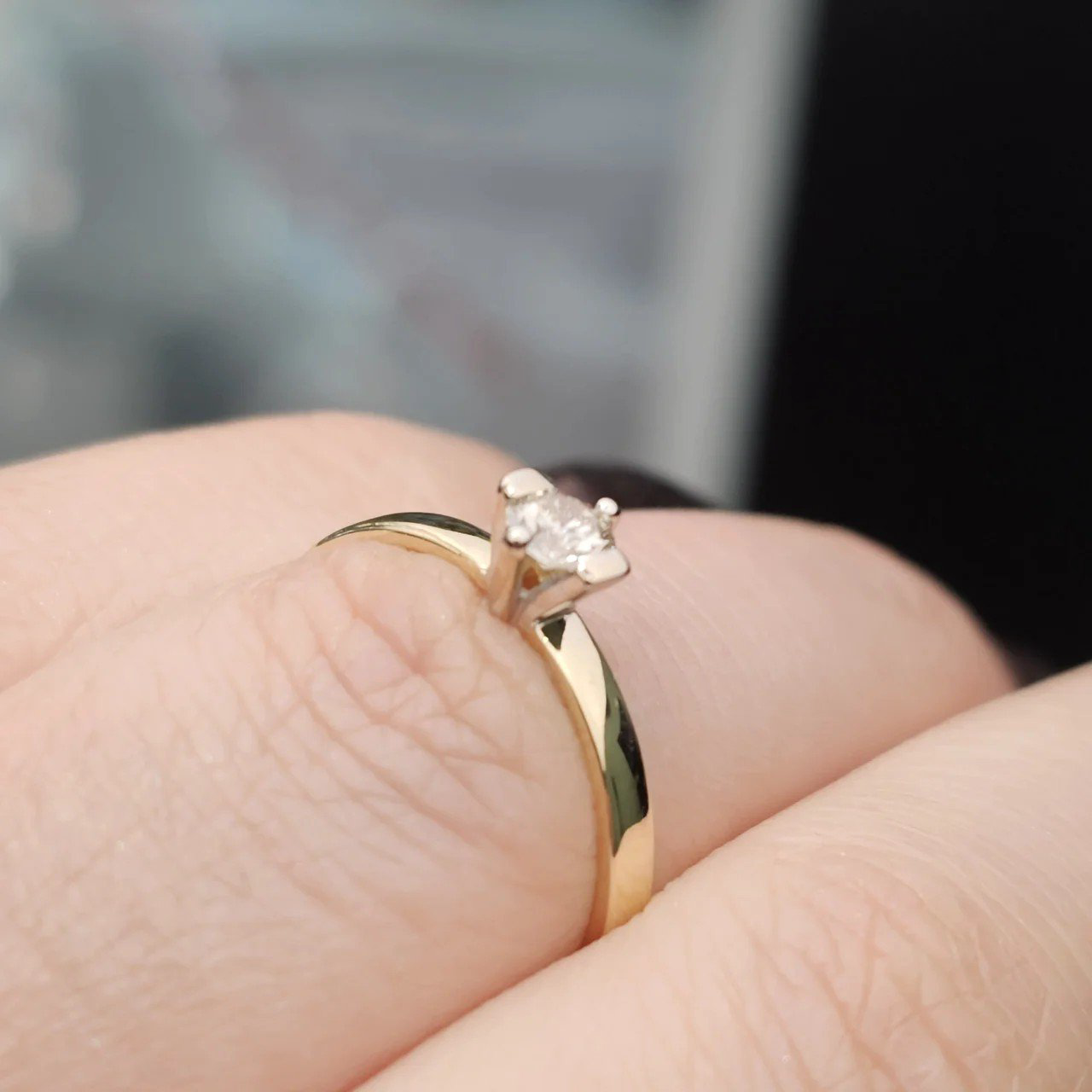 Кольцо Deimantas 108092946 16,5р 1,28гр 0,20ct. купить,NaN