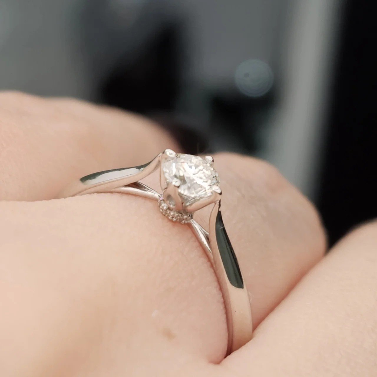 Кольцо Deimantas 108092938 17,5р 1,46гр 0,37ct. купить,NaN
