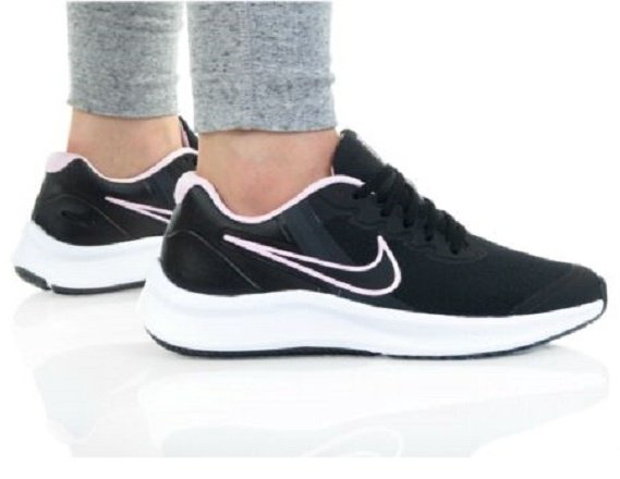 Кроссовки Nike Star Runner 3 (GS) DA2776-002 black 34.5 купить,NaN