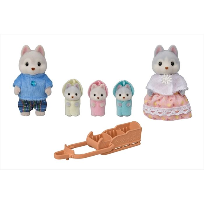 Фигурки Sylvanian Families Семья хаски купить,NaN
