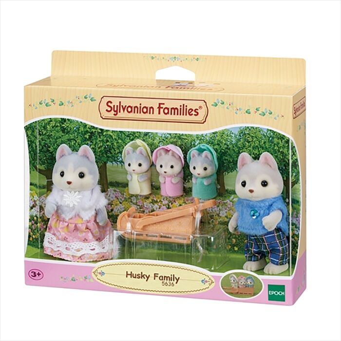 Фигурки Sylvanian Families Семья хаски купить,NaN