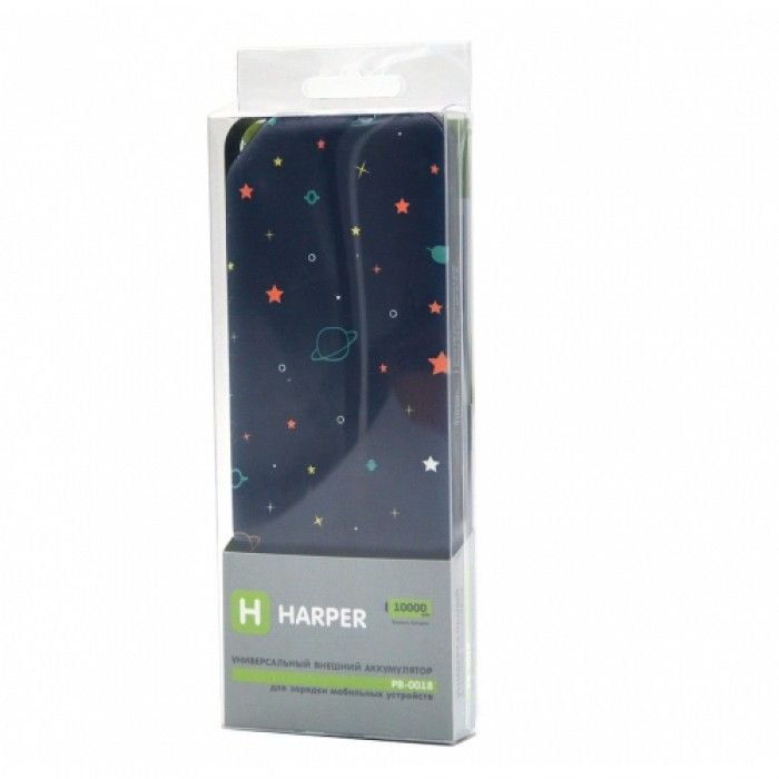 Power Bank Harper PB-0018 Space 10000mah темно-синий