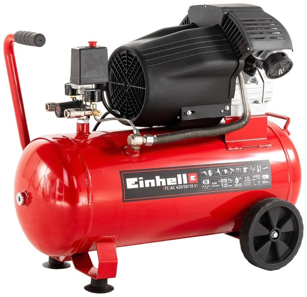 Компрессор масляный Einhell 4010495, 10 бар купить,199900