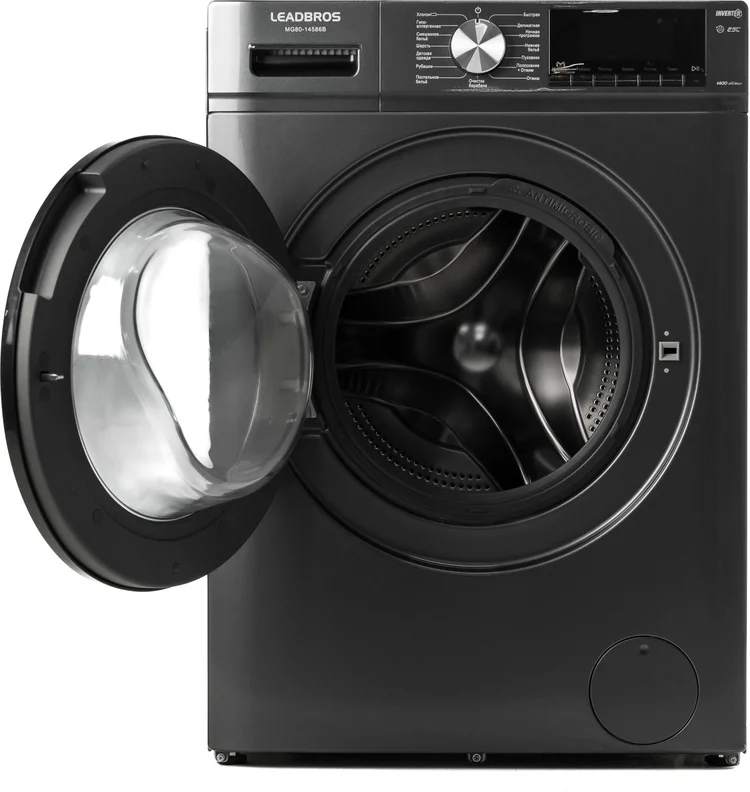 Стиральная машина Leadbros MG80 B черная купить,0