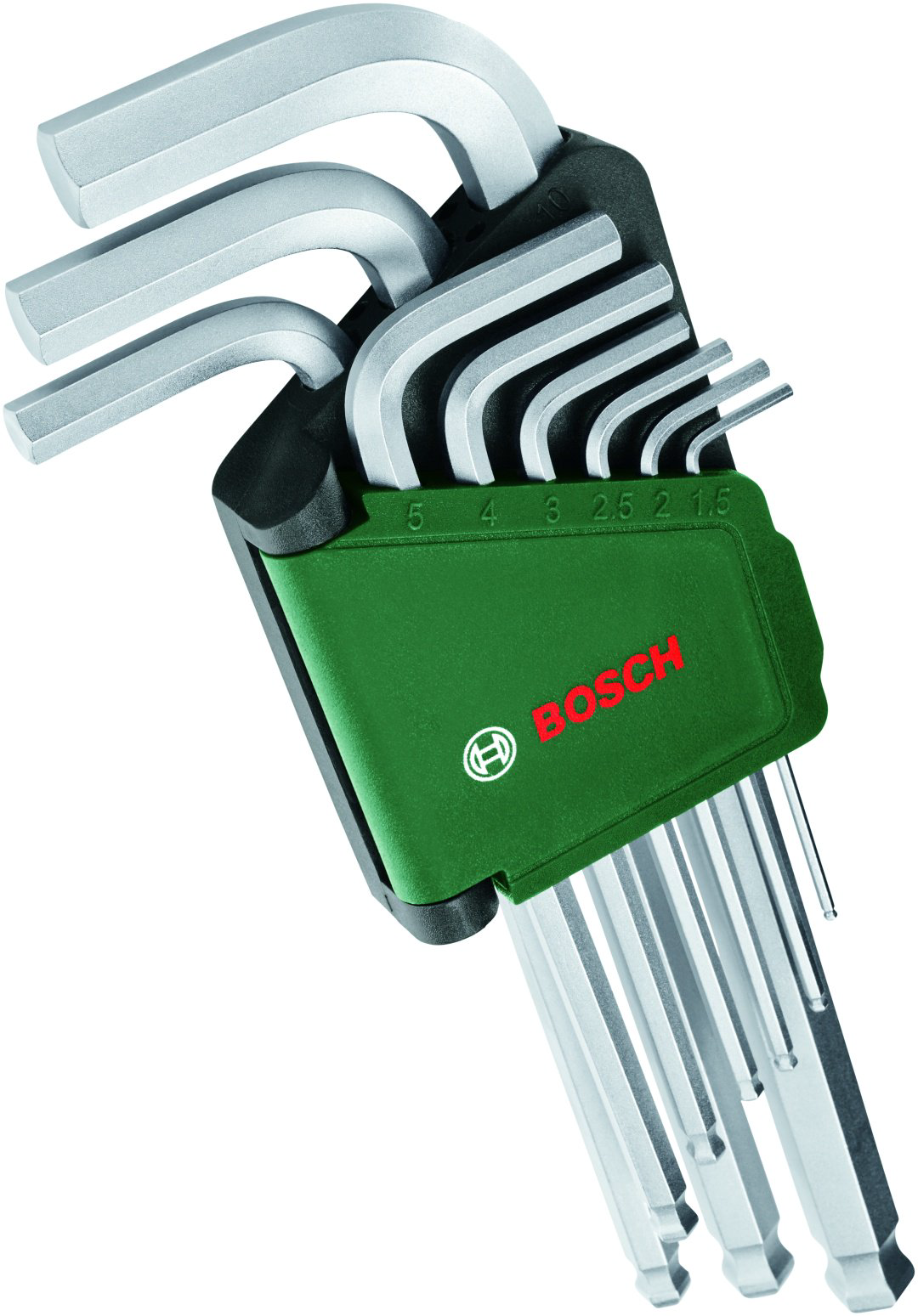 Шестигранный ключ Г-образный Bosch арт.1600A02BX9, 9 шт купить,NaN