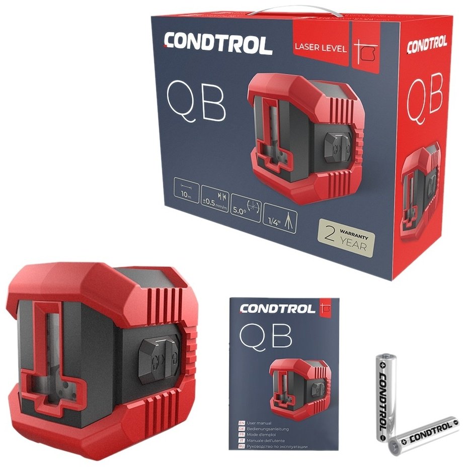 Лазерный уровень Condtrol линейный QB Promo 1-2-142