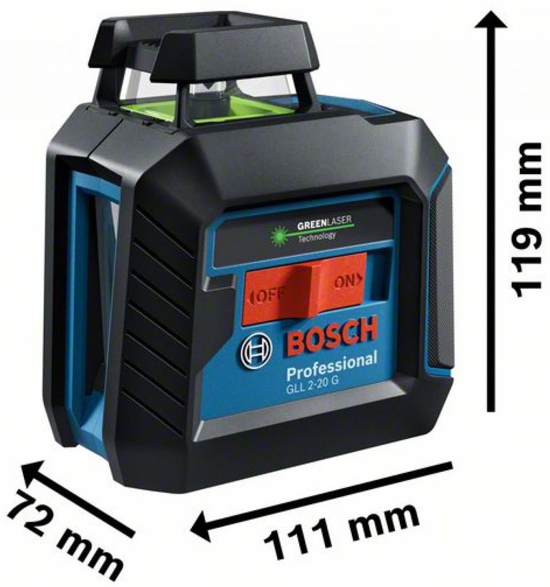 Лазерный уровень Bosch линейный 0601065001 GLL 2-20 G + BT 150 купить,115800
