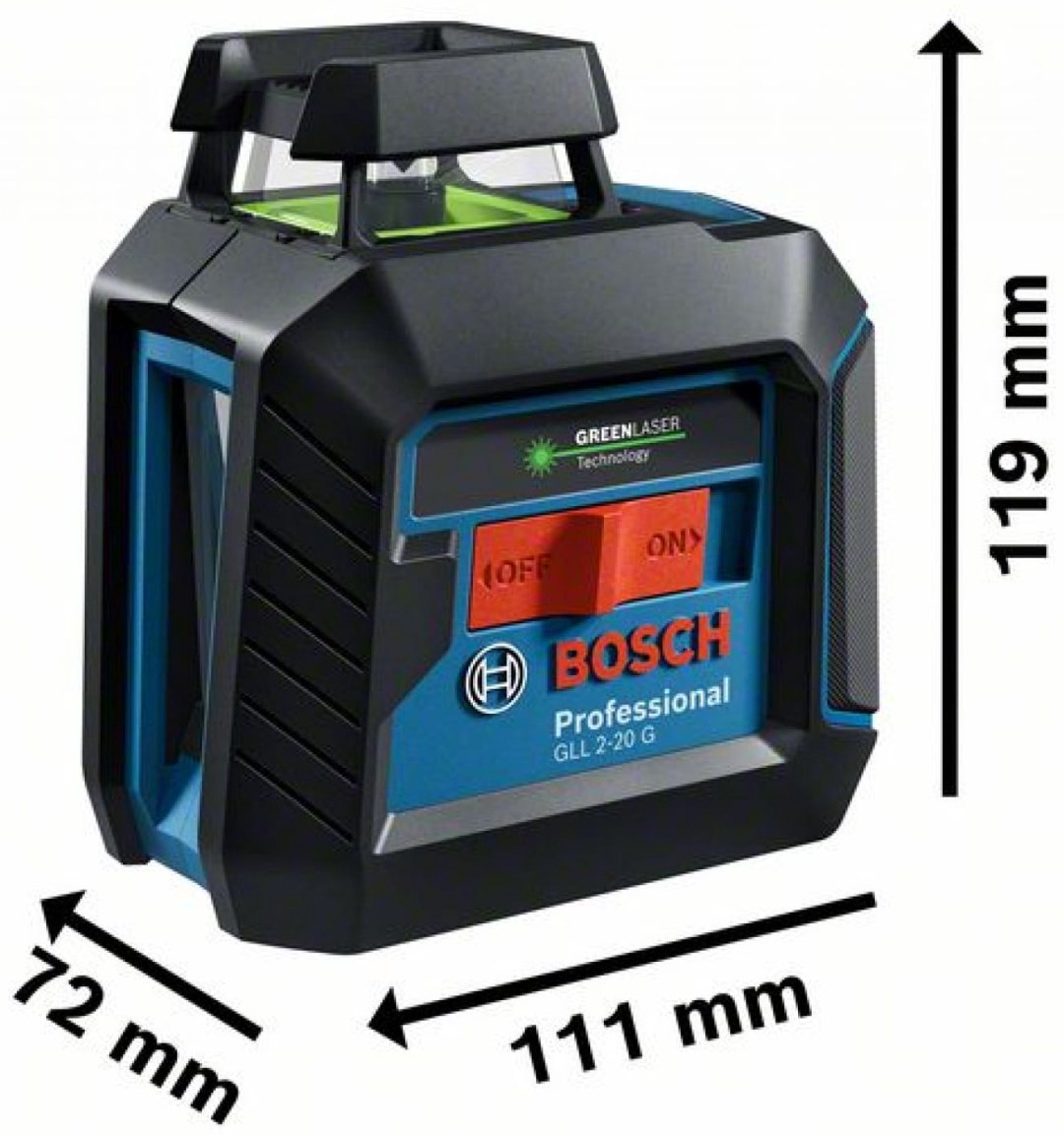 Лазерный уровень Bosch линейный 0601065001 GLL 2-20 G + BT 150 купить,115800