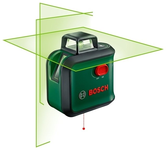 Лазерный уровень Bosch линейный Advanced Level 360 0603663B03