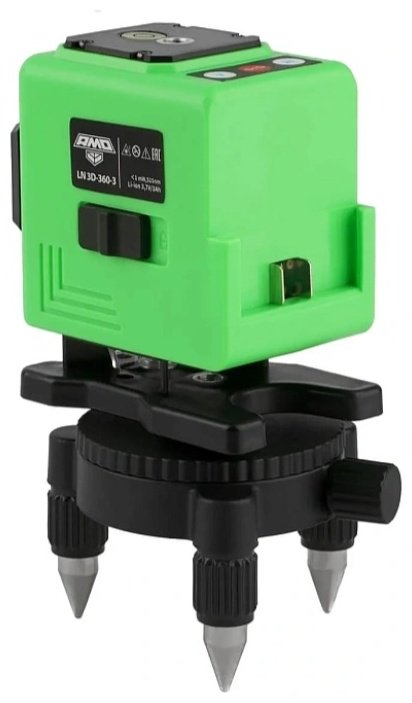 Лазерный уровень AMO линейный LN 3D-360-3 851681