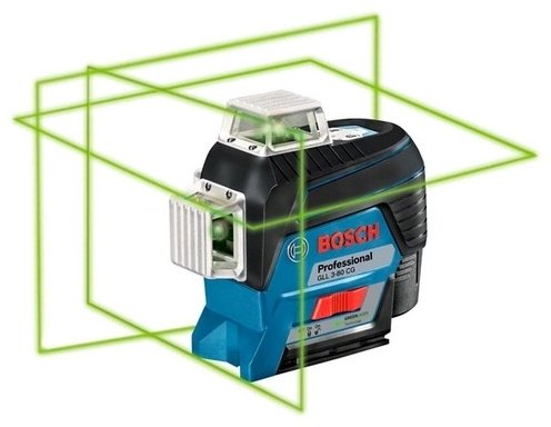 Лазерный уровень Bosch линейный GLL 3-80 CG Professional + L-BOXX 136 + BM 1 0601063T00 купить,NaN
