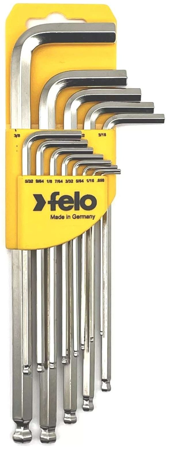 Шестигранный ключ Г-образный Felo арт.37513011, 13 шт купить,15390